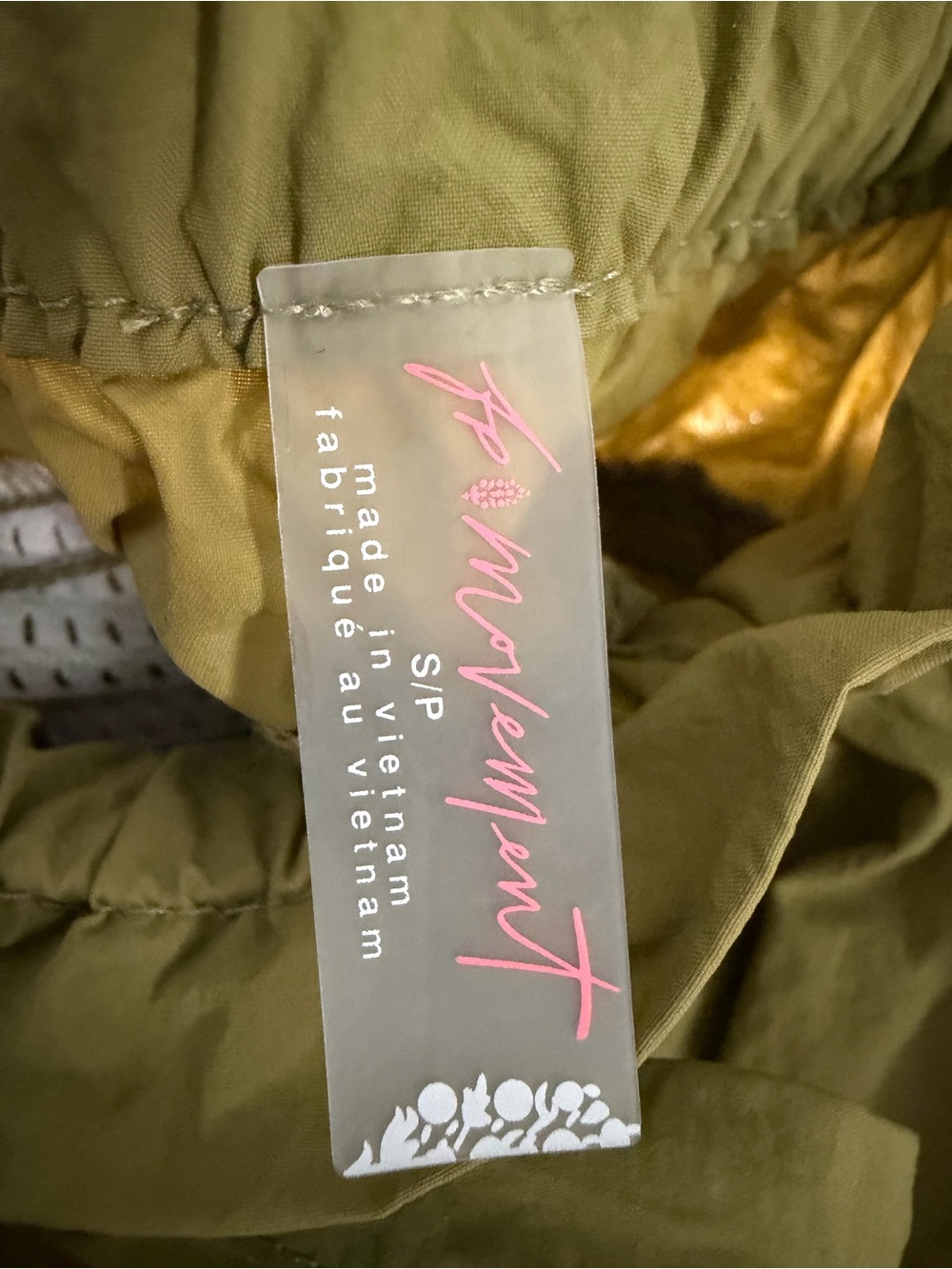 Free People Olive Utility Drawstring Skort - Picture 2 of 6